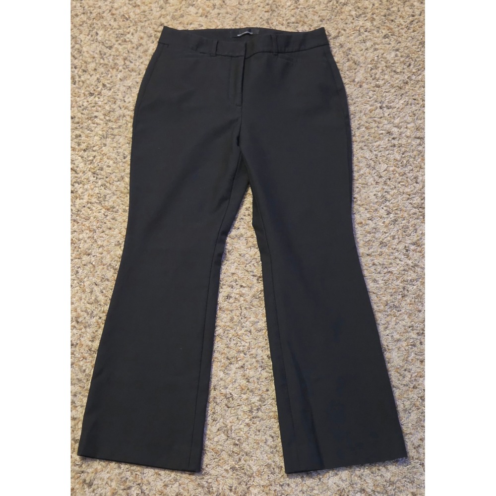 White House‎ Black Market INS Boot Leg Pants Women's Size 8P Black